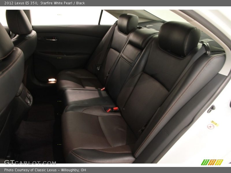 Starfire White Pearl / Black 2012 Lexus ES 350