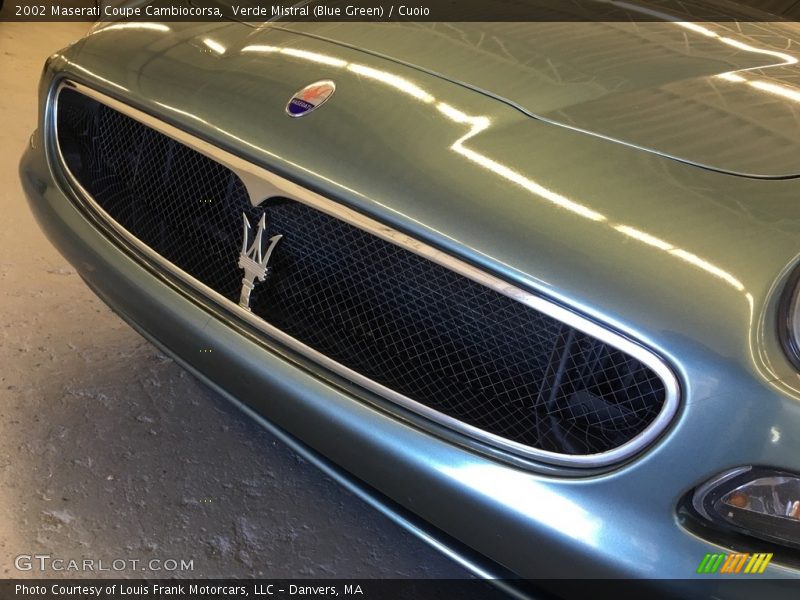 Verde Mistral (Blue Green) / Cuoio 2002 Maserati Coupe Cambiocorsa