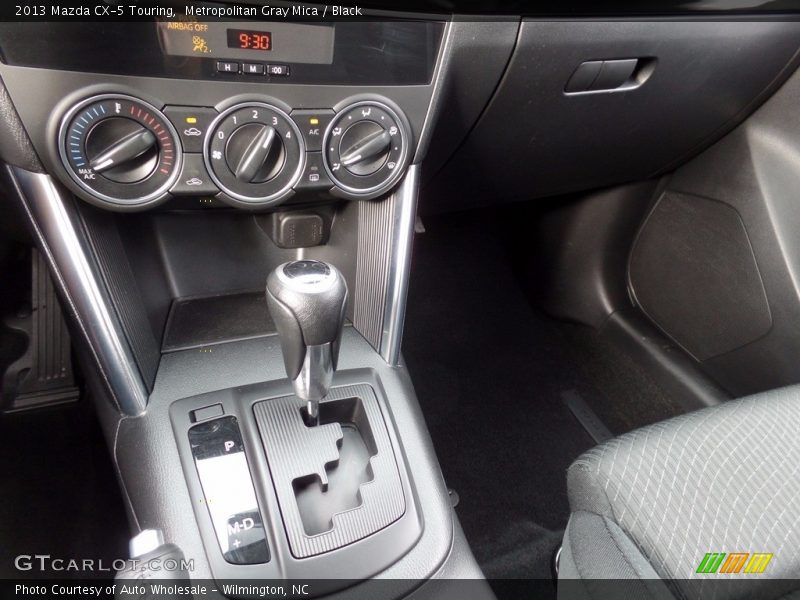Metropolitan Gray Mica / Black 2013 Mazda CX-5 Touring