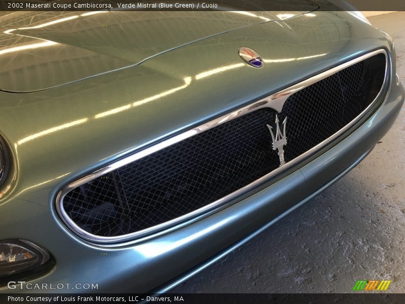 Verde Mistral (Blue Green) / Cuoio 2002 Maserati Coupe Cambiocorsa