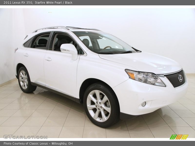 Front 3/4 View of 2011 RX 350