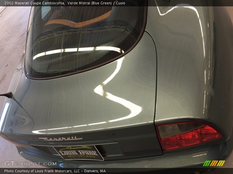 Verde Mistral (Blue Green) / Cuoio 2002 Maserati Coupe Cambiocorsa