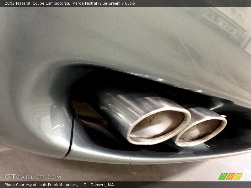 Verde Mistral (Blue Green) / Cuoio 2002 Maserati Coupe Cambiocorsa