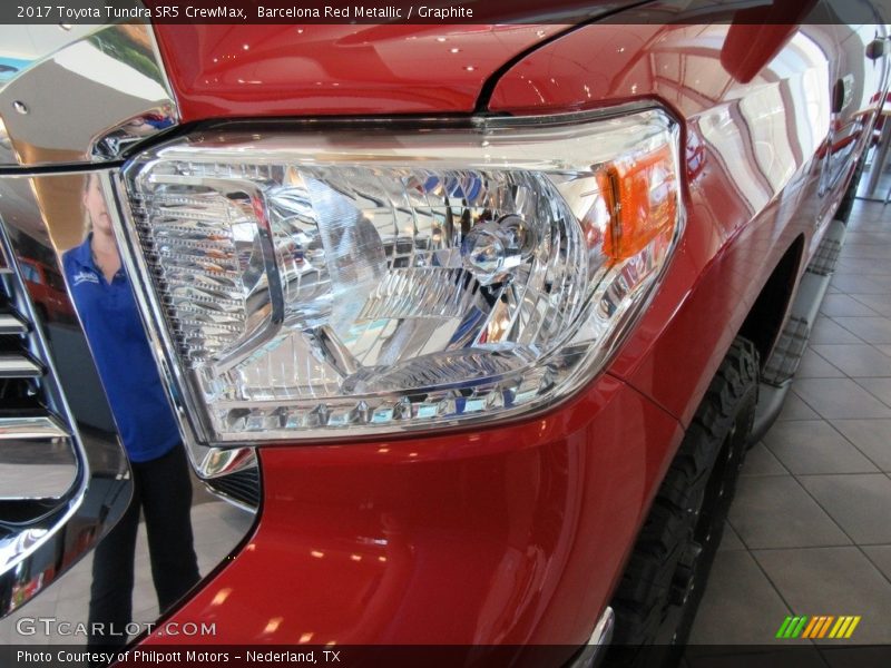 Barcelona Red Metallic / Graphite 2017 Toyota Tundra SR5 CrewMax