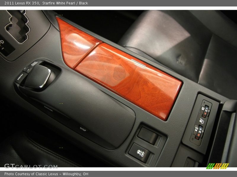 Starfire White Pearl / Black 2011 Lexus RX 350