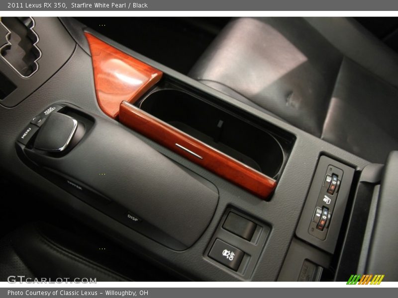Starfire White Pearl / Black 2011 Lexus RX 350