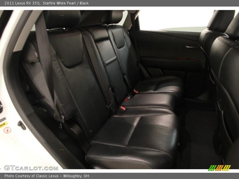 Starfire White Pearl / Black 2011 Lexus RX 350