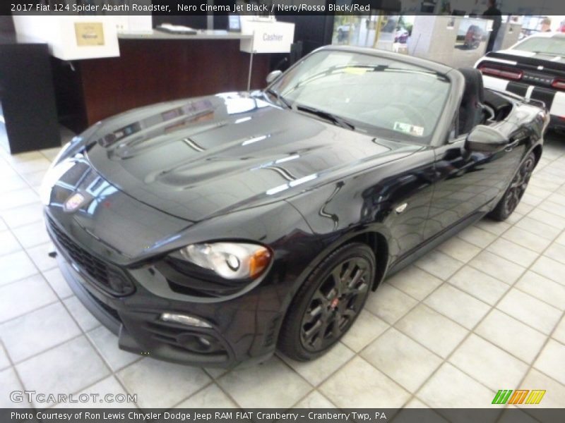 Front 3/4 View of 2017 124 Spider Abarth Roadster