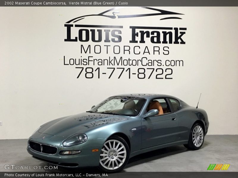 Verde Mistral (Blue Green) / Cuoio 2002 Maserati Coupe Cambiocorsa