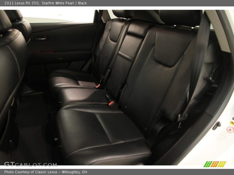 Starfire White Pearl / Black 2011 Lexus RX 350