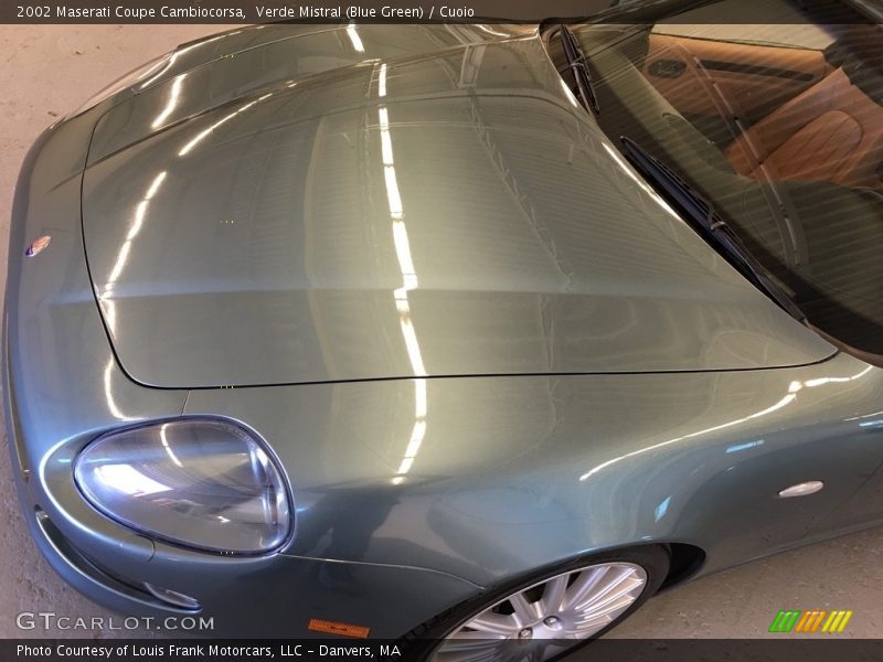 Verde Mistral (Blue Green) / Cuoio 2002 Maserati Coupe Cambiocorsa