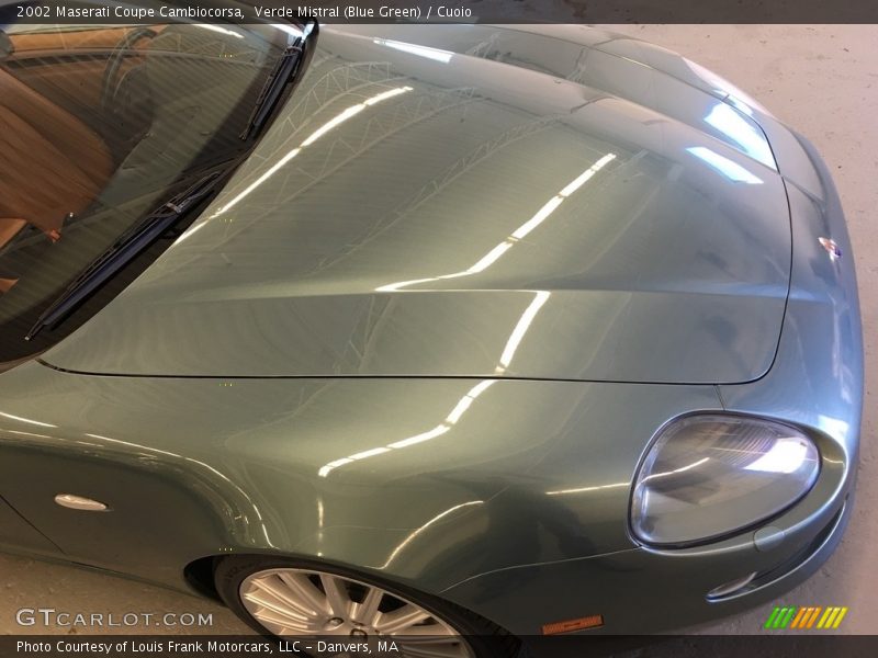Verde Mistral (Blue Green) / Cuoio 2002 Maserati Coupe Cambiocorsa