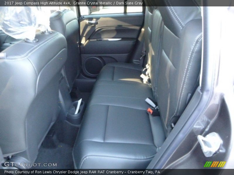 Rear Seat of 2017 Compass High Altitude 4x4