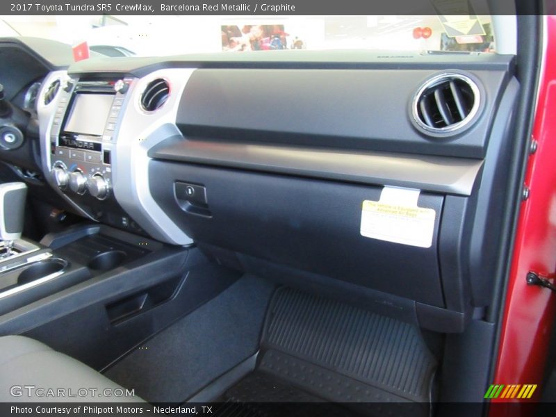 Barcelona Red Metallic / Graphite 2017 Toyota Tundra SR5 CrewMax