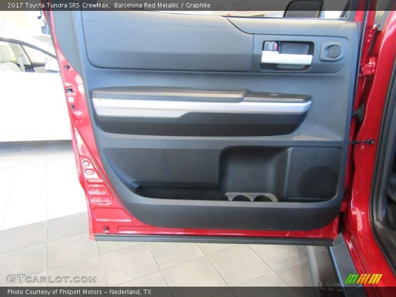 Barcelona Red Metallic / Graphite 2017 Toyota Tundra SR5 CrewMax