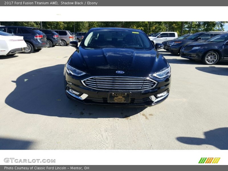 Shadow Black / Ebony 2017 Ford Fusion Titanium AWD