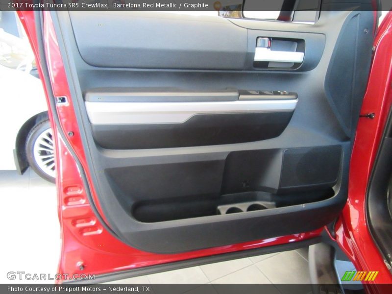 Barcelona Red Metallic / Graphite 2017 Toyota Tundra SR5 CrewMax