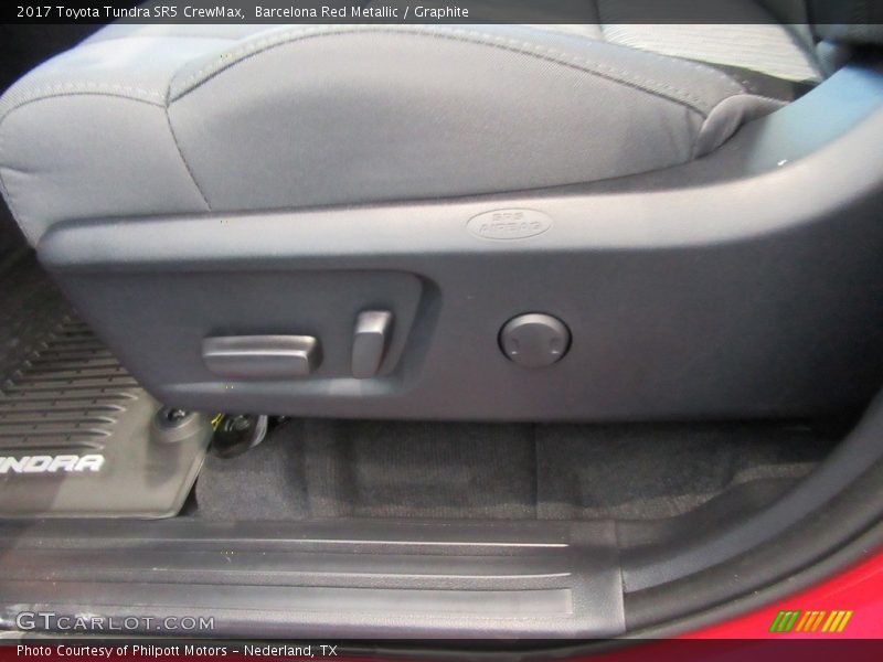 Barcelona Red Metallic / Graphite 2017 Toyota Tundra SR5 CrewMax