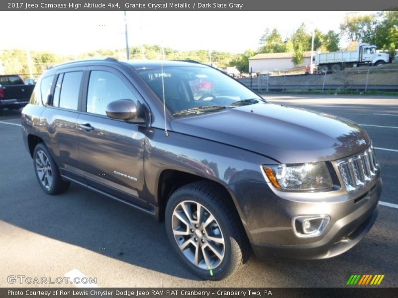 Granite Crystal Metallic / Dark Slate Gray 2017 Jeep Compass High Altitude 4x4