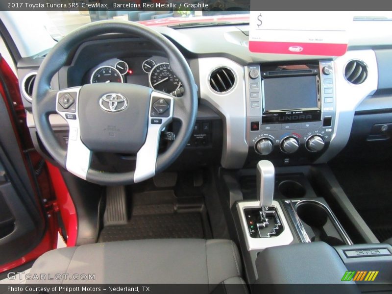 Barcelona Red Metallic / Graphite 2017 Toyota Tundra SR5 CrewMax