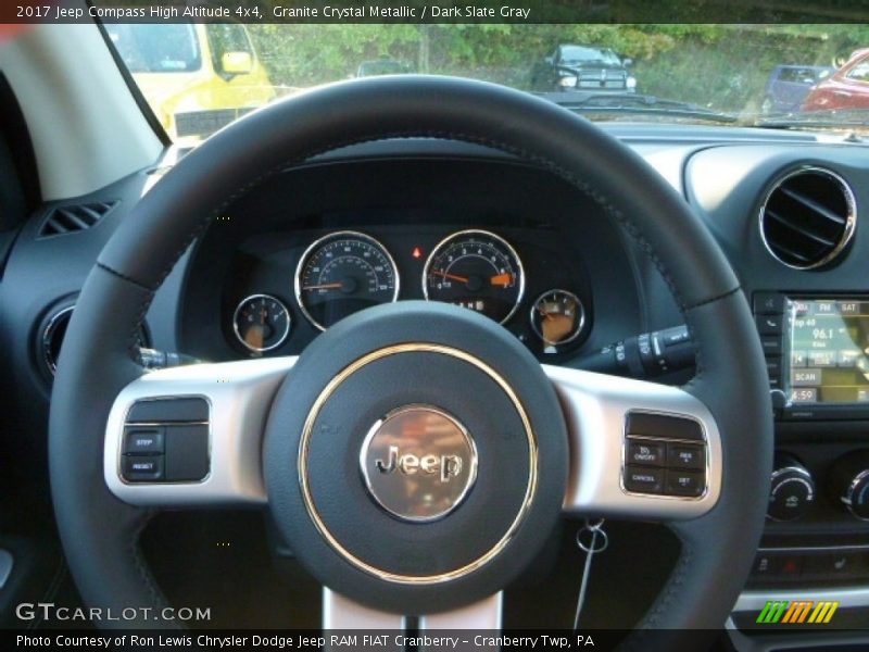 Granite Crystal Metallic / Dark Slate Gray 2017 Jeep Compass High Altitude 4x4