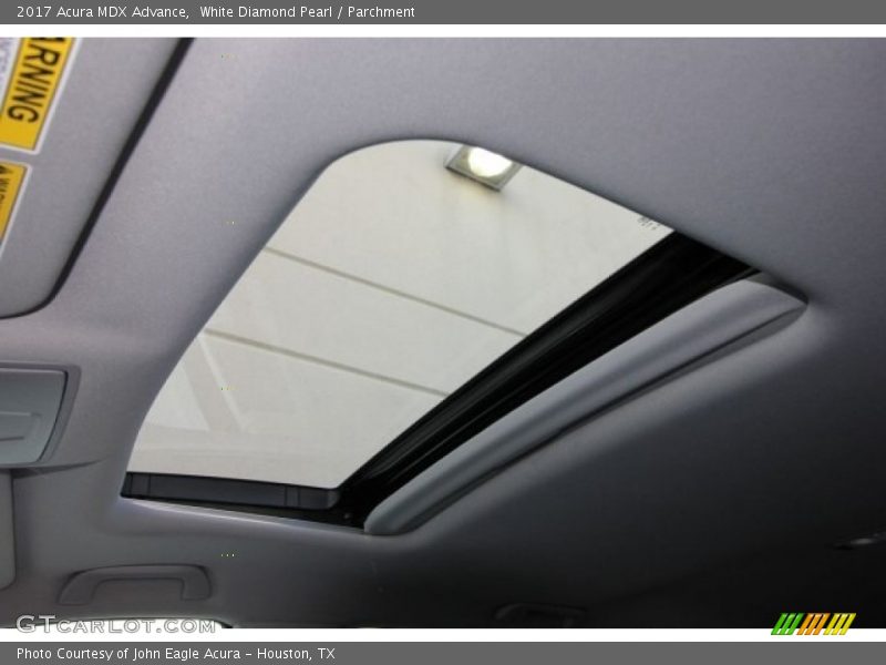 White Diamond Pearl / Parchment 2017 Acura MDX Advance