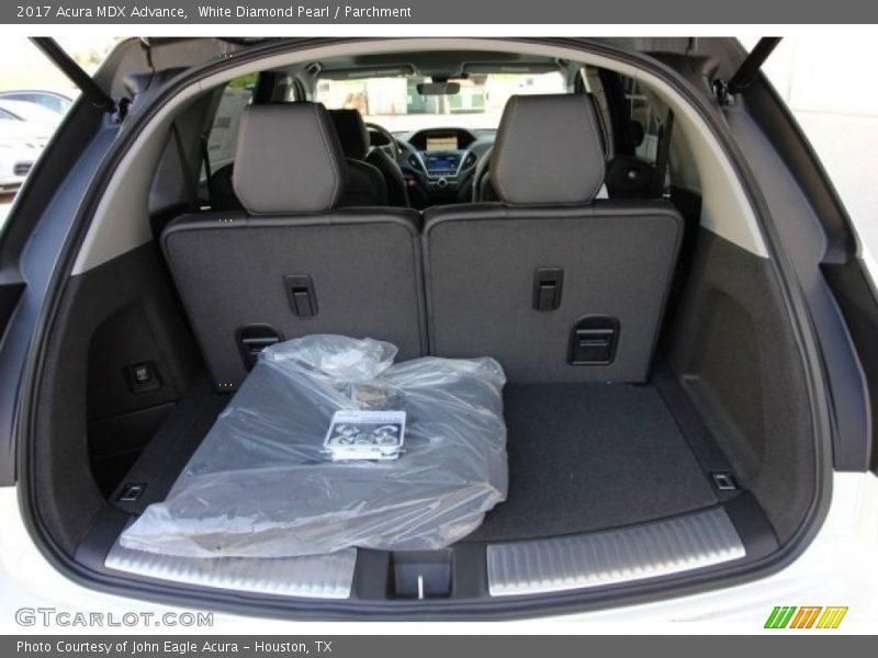 White Diamond Pearl / Parchment 2017 Acura MDX Advance