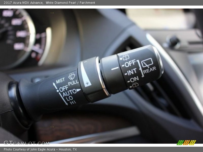 White Diamond Pearl / Parchment 2017 Acura MDX Advance
