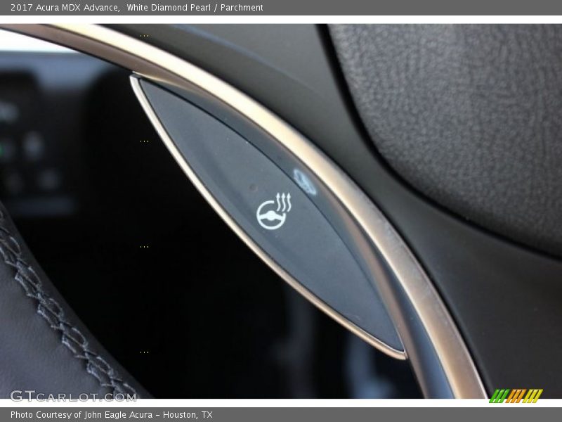 White Diamond Pearl / Parchment 2017 Acura MDX Advance