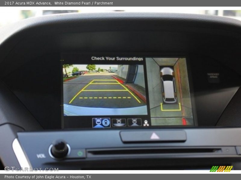 White Diamond Pearl / Parchment 2017 Acura MDX Advance