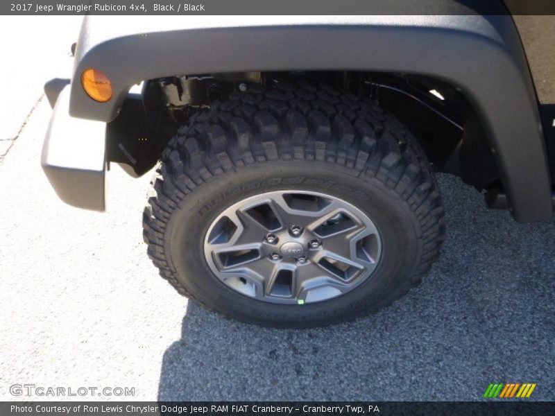 Black / Black 2017 Jeep Wrangler Rubicon 4x4