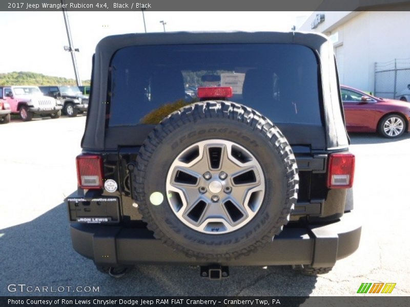 Black / Black 2017 Jeep Wrangler Rubicon 4x4