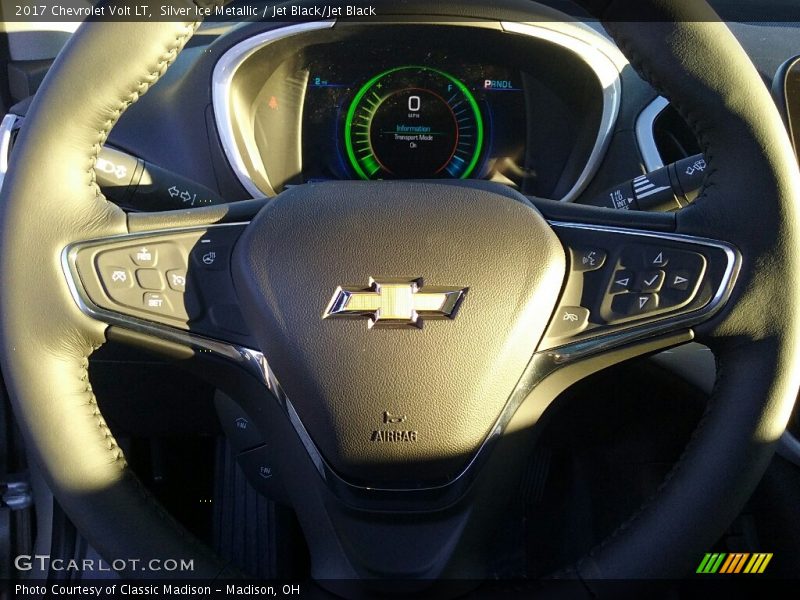 Silver Ice Metallic / Jet Black/Jet Black 2017 Chevrolet Volt LT