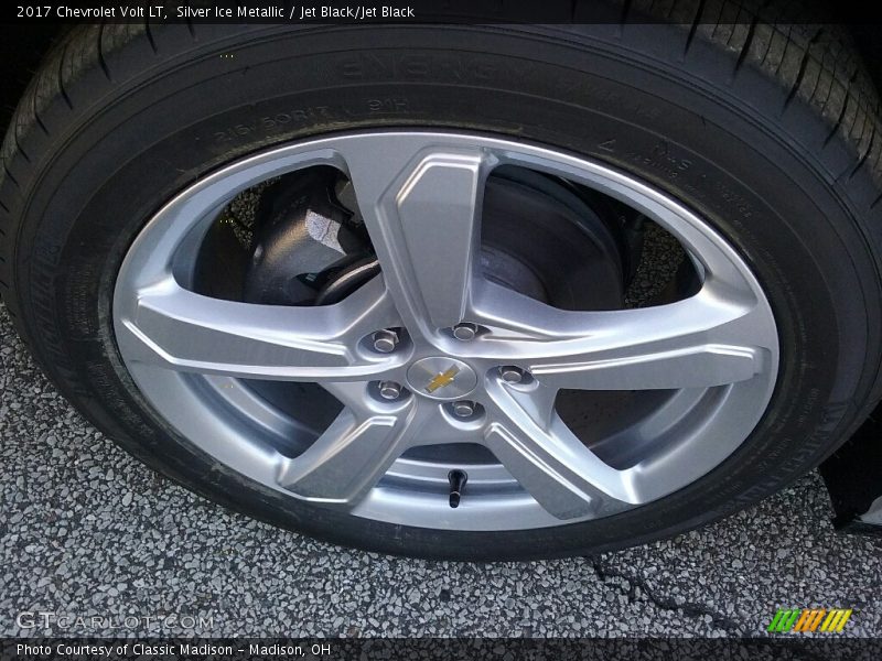 Silver Ice Metallic / Jet Black/Jet Black 2017 Chevrolet Volt LT