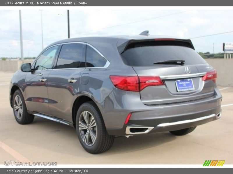 Modern Steel Metallic / Ebony 2017 Acura MDX