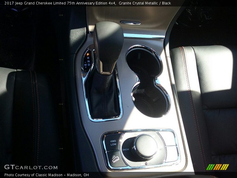 Granite Crystal Metallic / Black 2017 Jeep Grand Cherokee Limited 75th Annivesary Edition 4x4