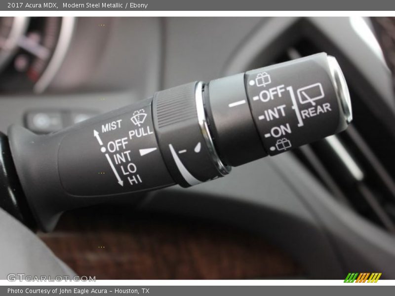 Modern Steel Metallic / Ebony 2017 Acura MDX
