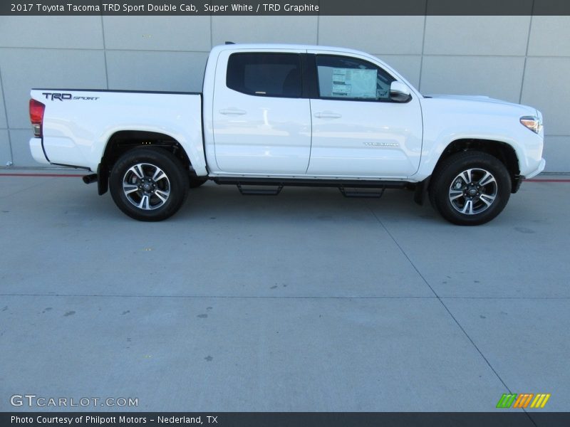  2017 Tacoma TRD Sport Double Cab Super White