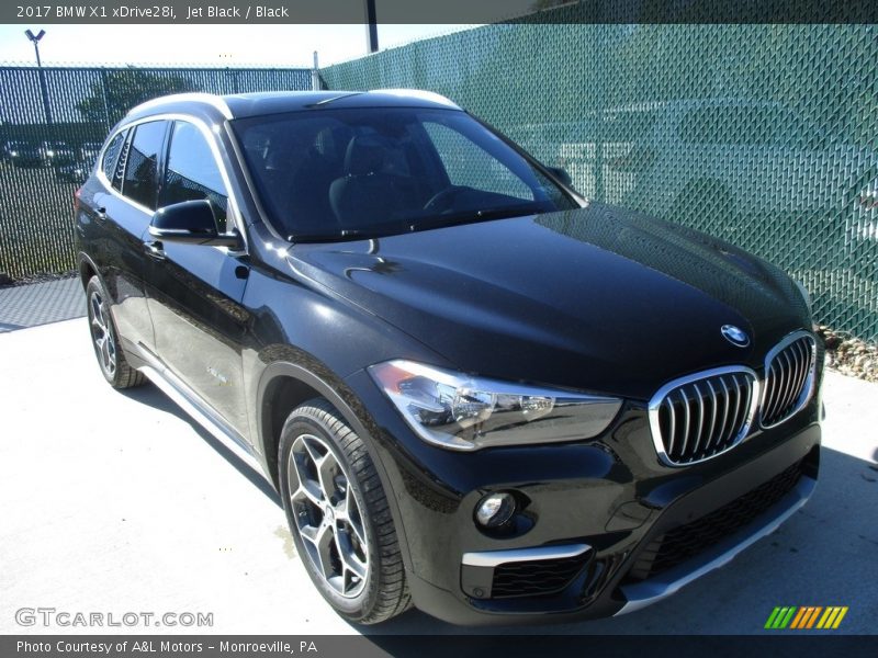 Jet Black / Black 2017 BMW X1 xDrive28i