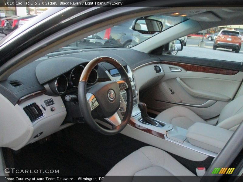 Black Raven / Light Titanium/Ebony 2010 Cadillac CTS 3.0 Sedan