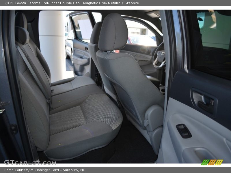 Magnetic Gray Metallic / Graphite 2015 Toyota Tacoma PreRunner Double Cab