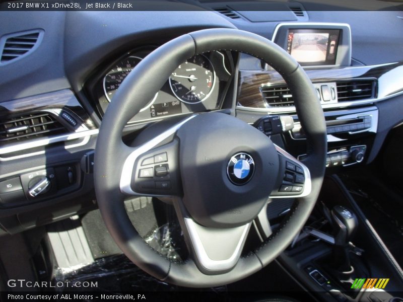 Jet Black / Black 2017 BMW X1 xDrive28i