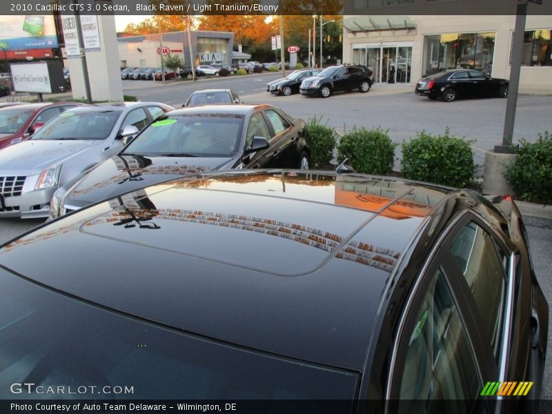 Black Raven / Light Titanium/Ebony 2010 Cadillac CTS 3.0 Sedan