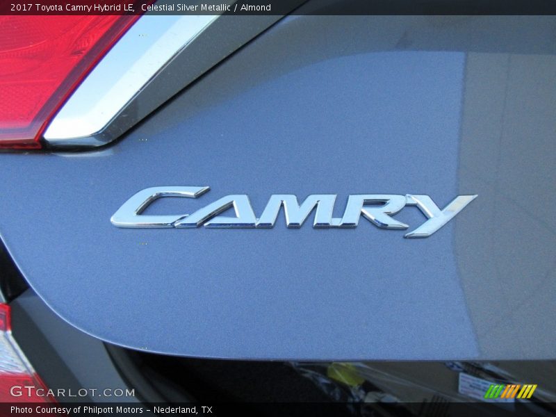 Celestial Silver Metallic / Almond 2017 Toyota Camry Hybrid LE