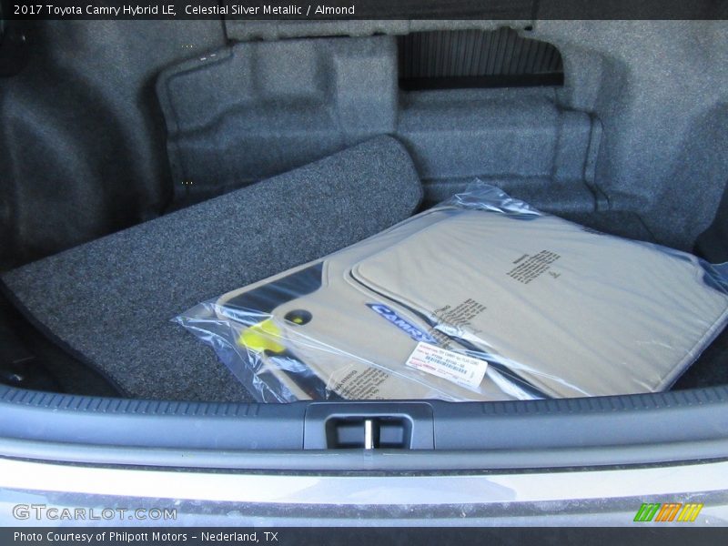 Celestial Silver Metallic / Almond 2017 Toyota Camry Hybrid LE