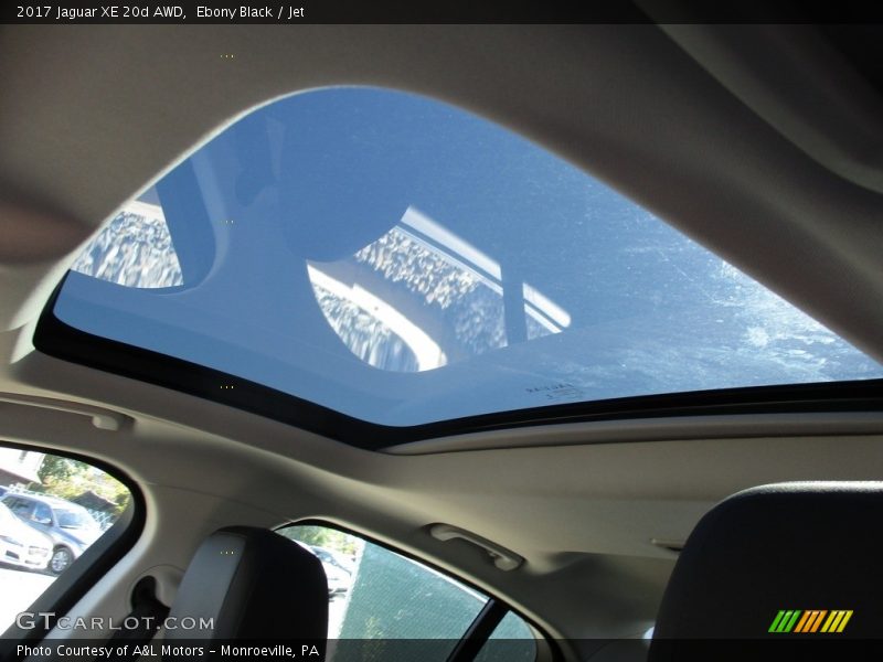 Ebony Black / Jet 2017 Jaguar XE 20d AWD