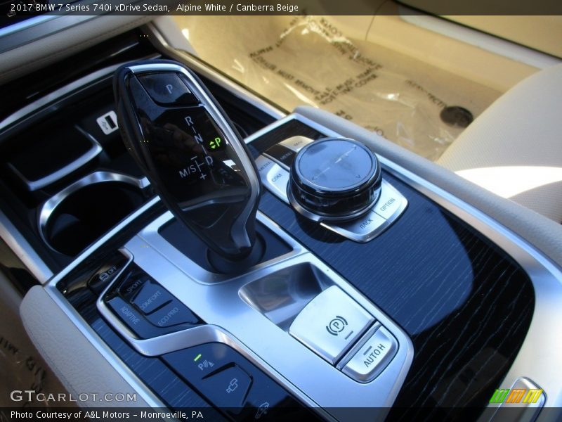  2017 7 Series 740i xDrive Sedan 8 Speed Automatic Shifter