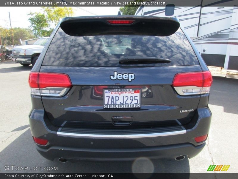 Maximum Steel Metallic / New Zealand Black/Light Frost 2014 Jeep Grand Cherokee Limited