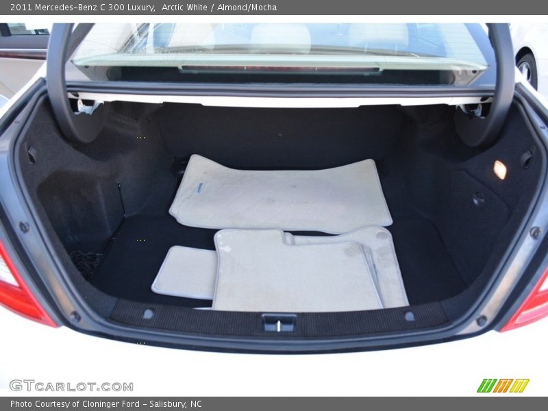 Arctic White / Almond/Mocha 2011 Mercedes-Benz C 300 Luxury