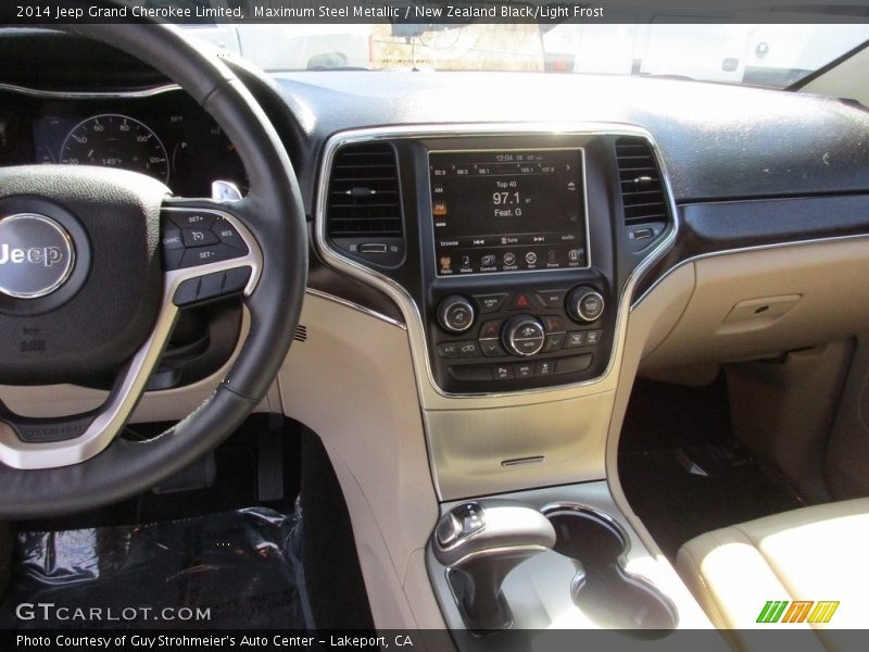 Maximum Steel Metallic / New Zealand Black/Light Frost 2014 Jeep Grand Cherokee Limited